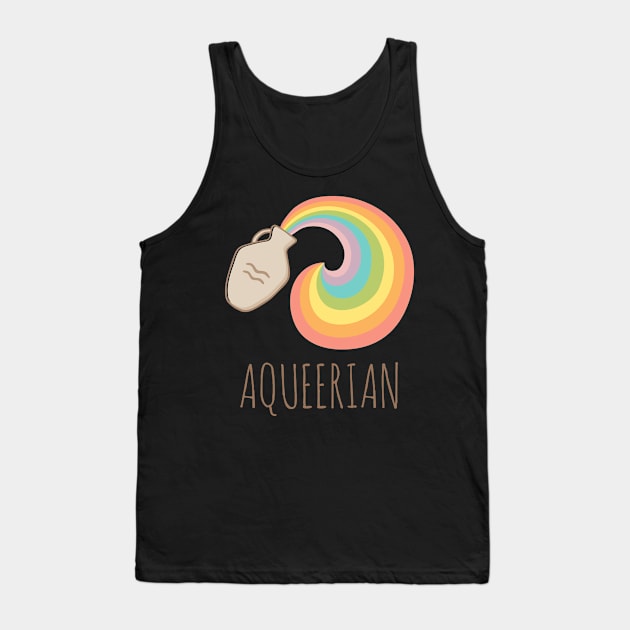 Aqueerian Tank Top by myndfart